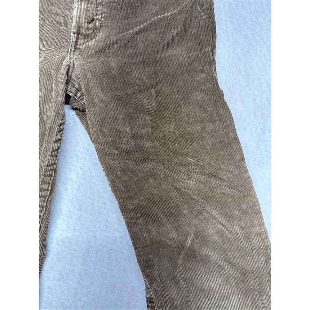 Vintage Levis 419-1529 Brown Corduroy Slim Fit Pants Made in USA 24x26 White Tab - Picture 14 of 16